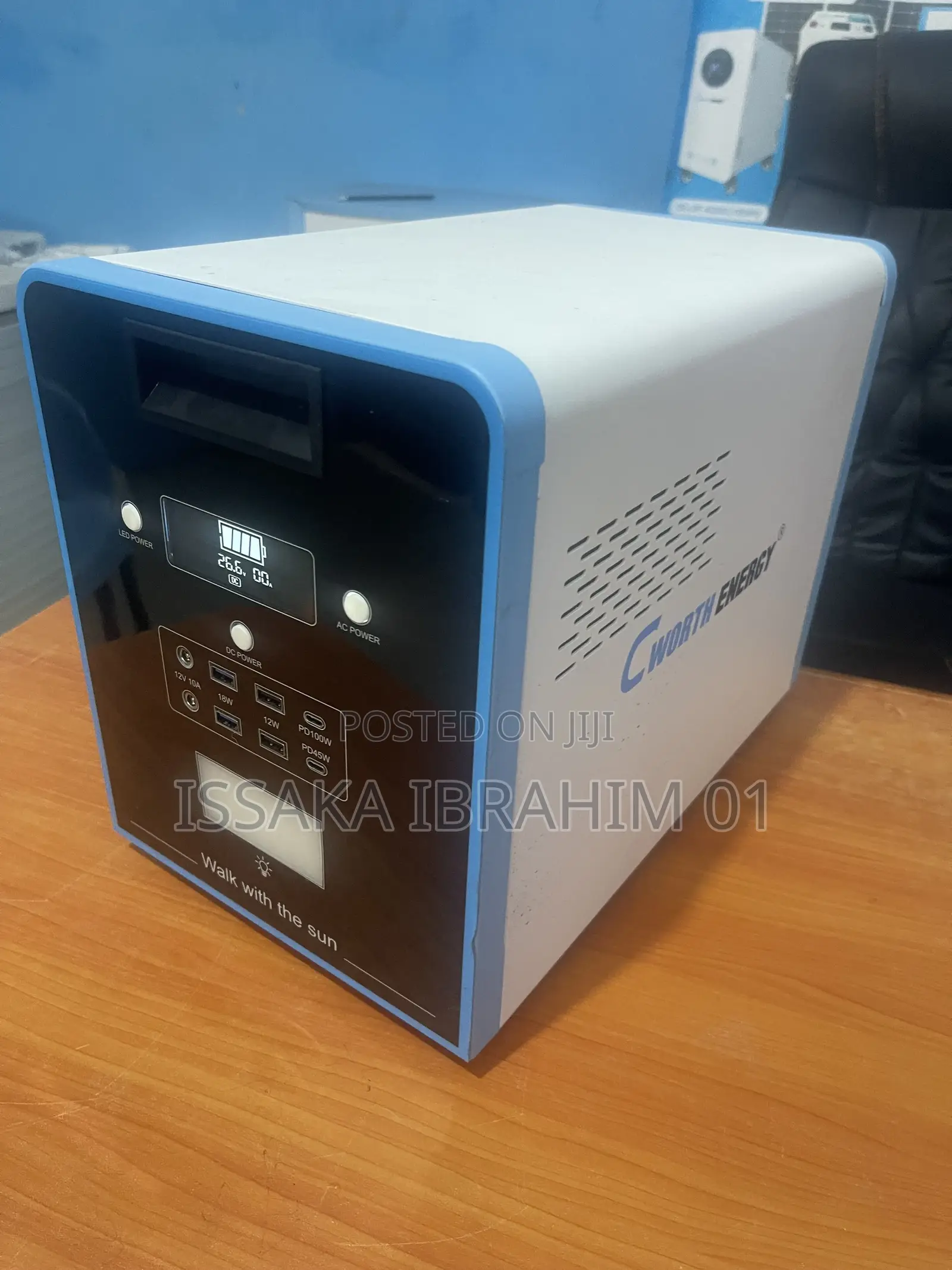 Cworth Rechargeable Power Station for Home, Office & Outdoor Use
