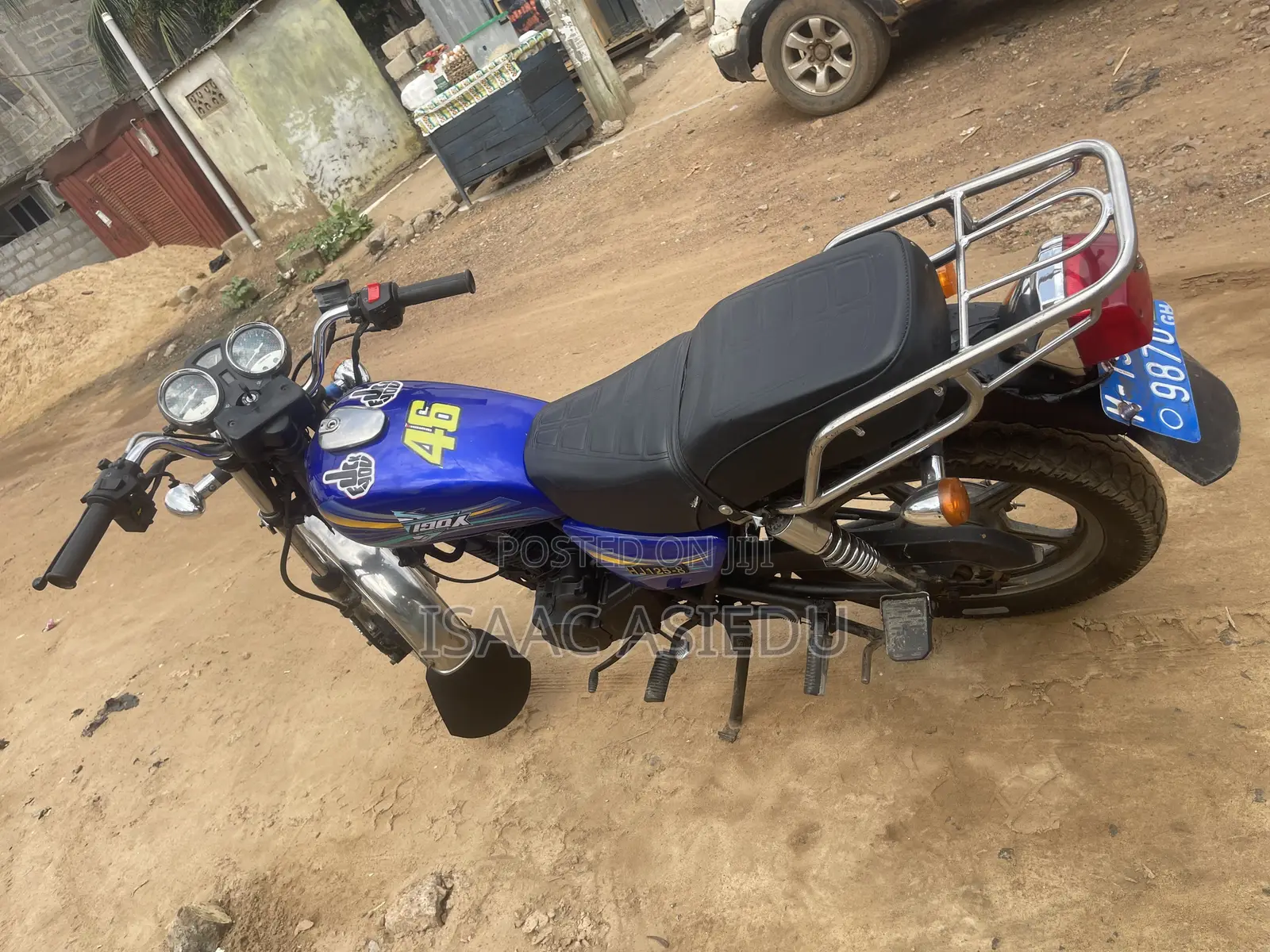 Haojue HJ125-8K 2019 Blue