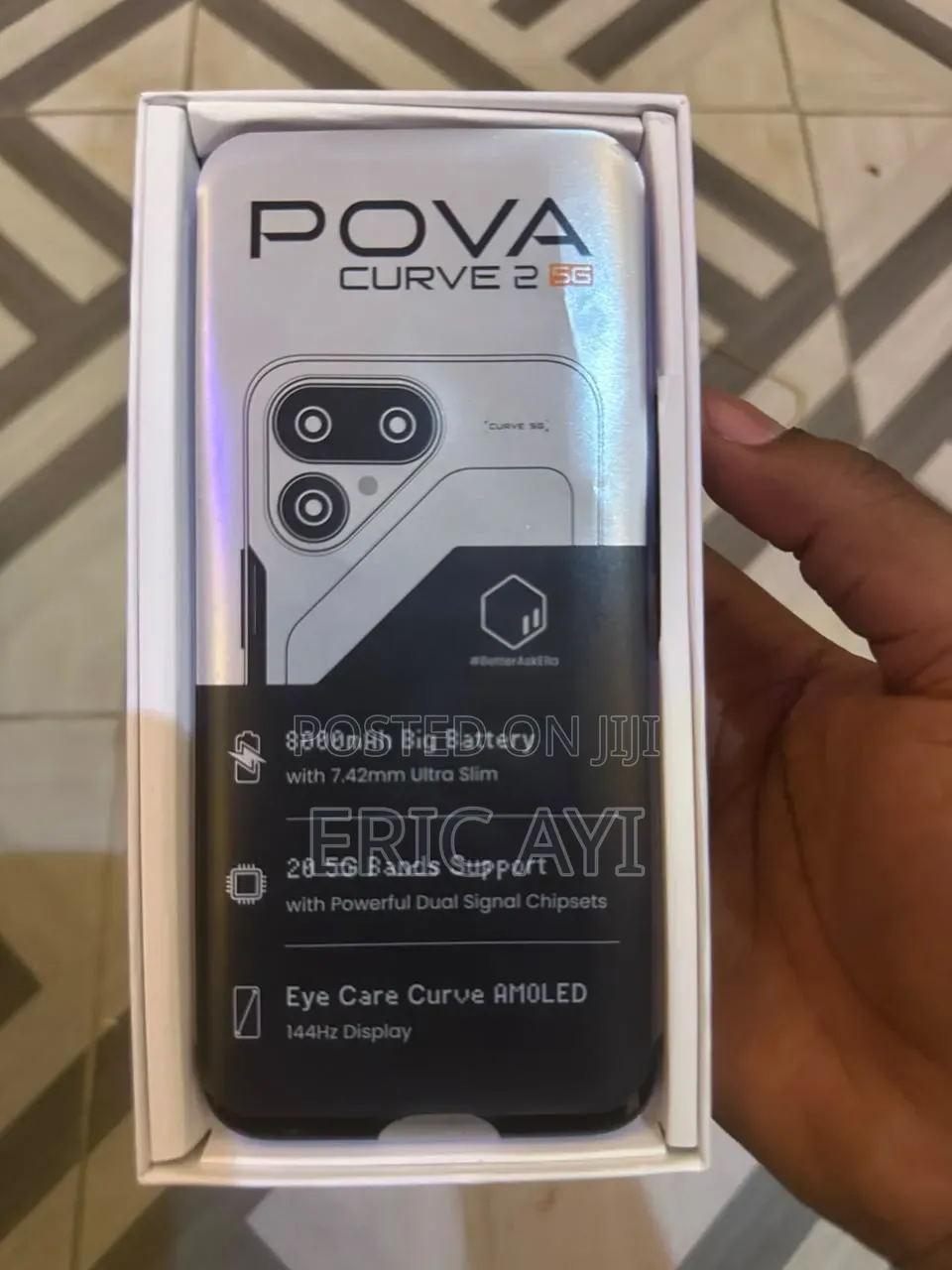 New Tecno Pova Curve 2 5G 256 GB Purple