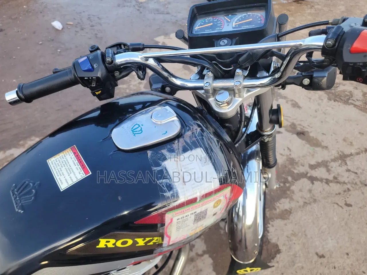 Royal RY125 2025 Black