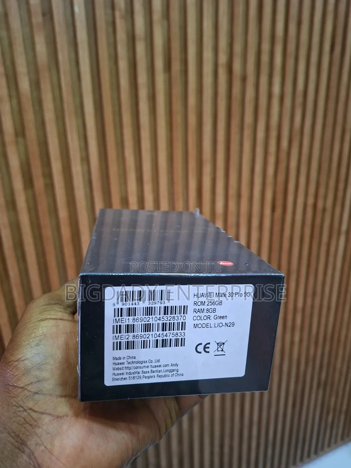 New Huawei Mate 30 Pro 256 GB Black