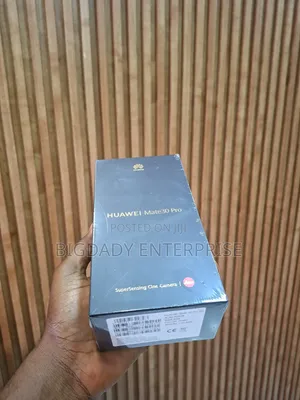 New Huawei Mate 30 Pro 256 GB Black