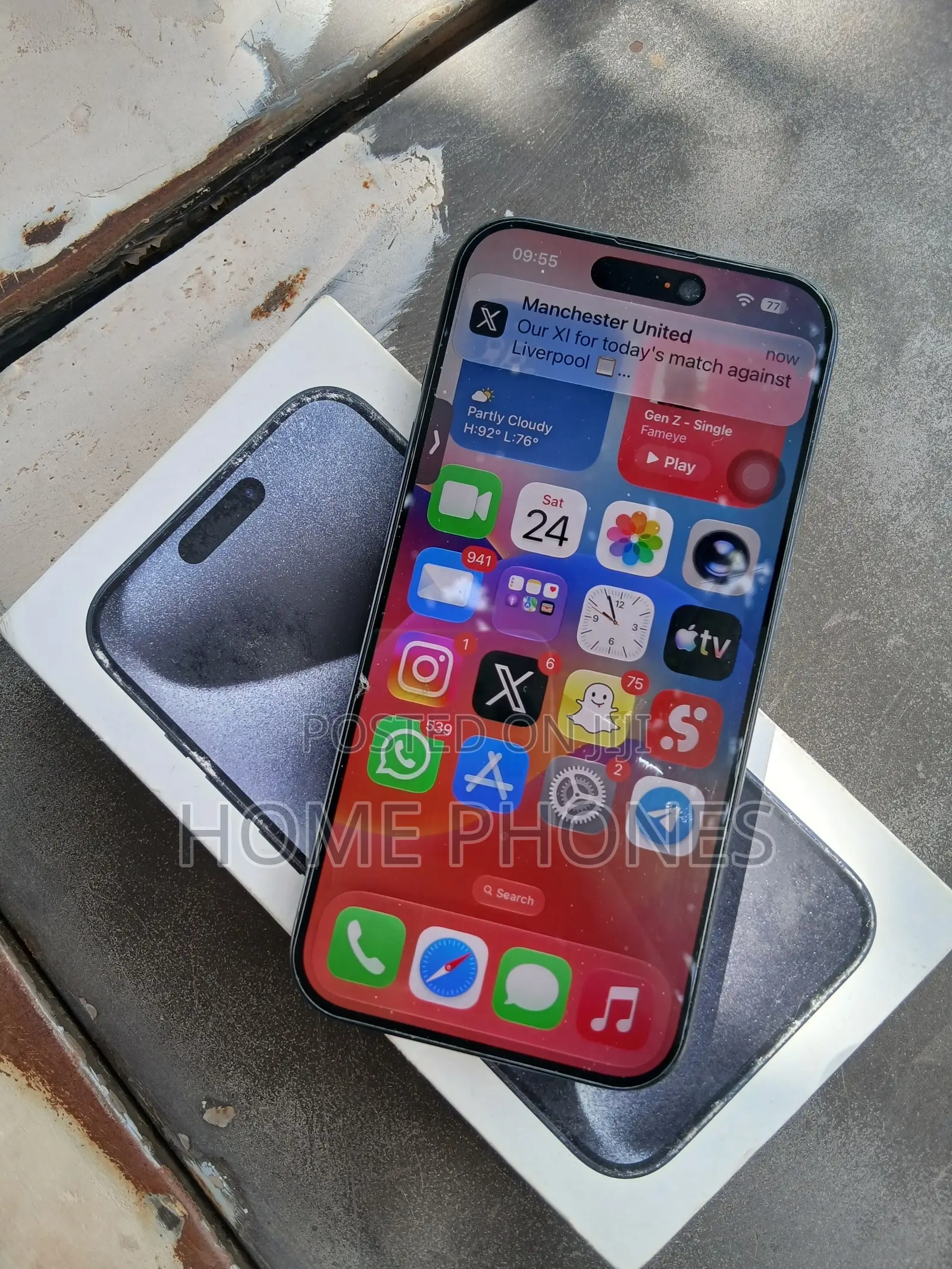 Apple iPhone 15 Pro 128 GB Blue