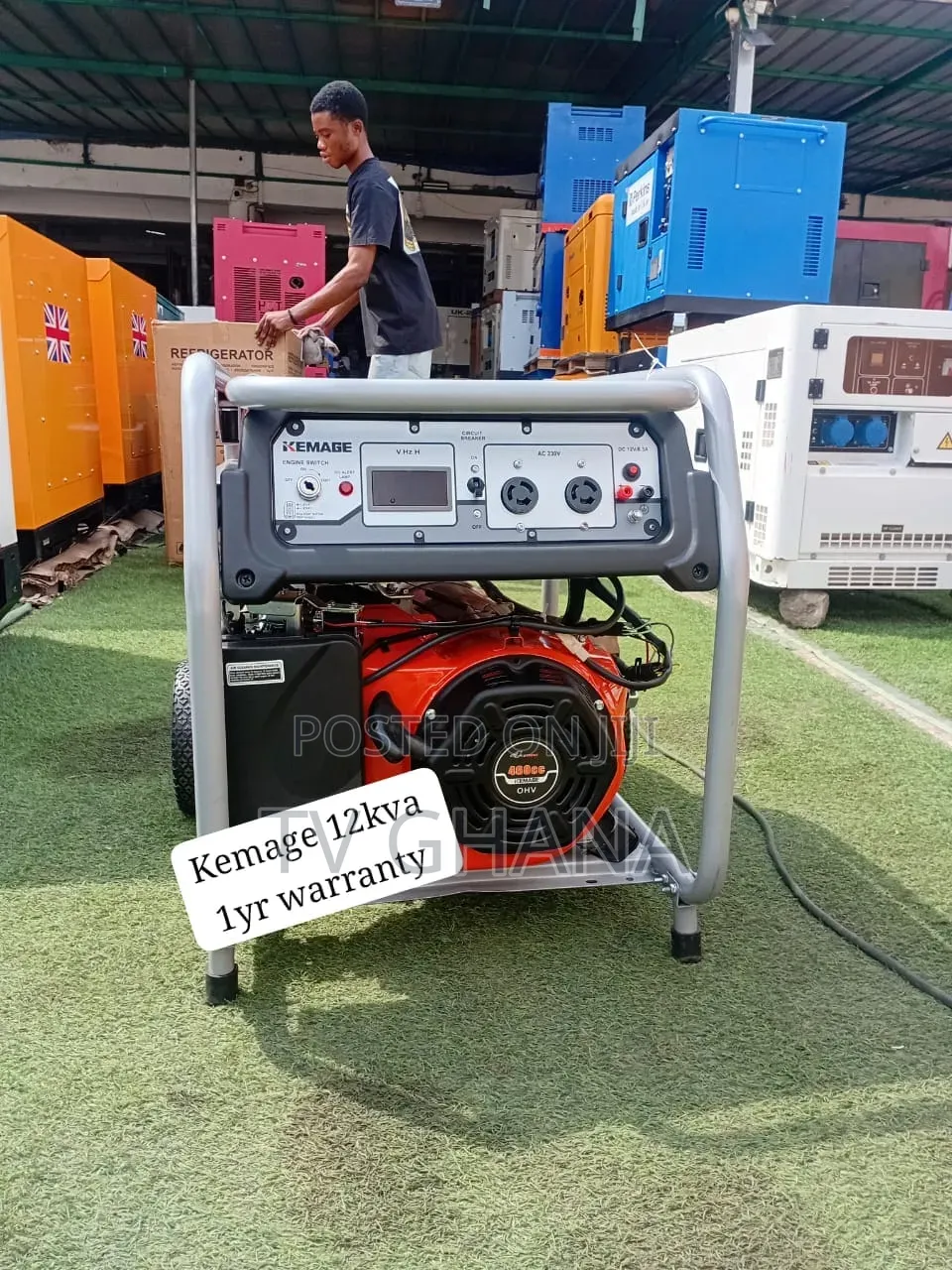 High-Performance KEMAGE 12KVA Genset – Quality Guaranteed12kva