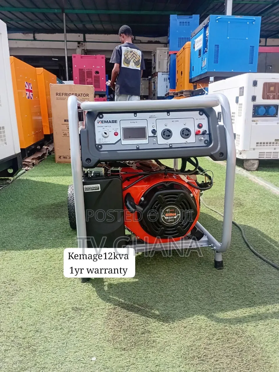 High-Performance KEMAGE 12KVA Genset – Quality Guaranteed12kva