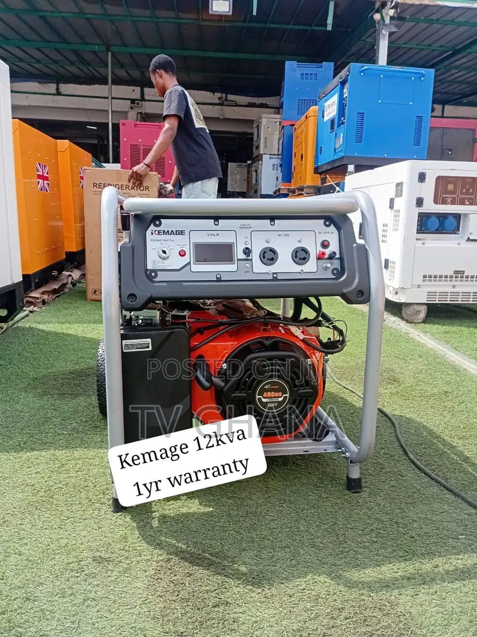 Original KEMAGE 12KVA Generator – Powerful Machine for Home12kva
