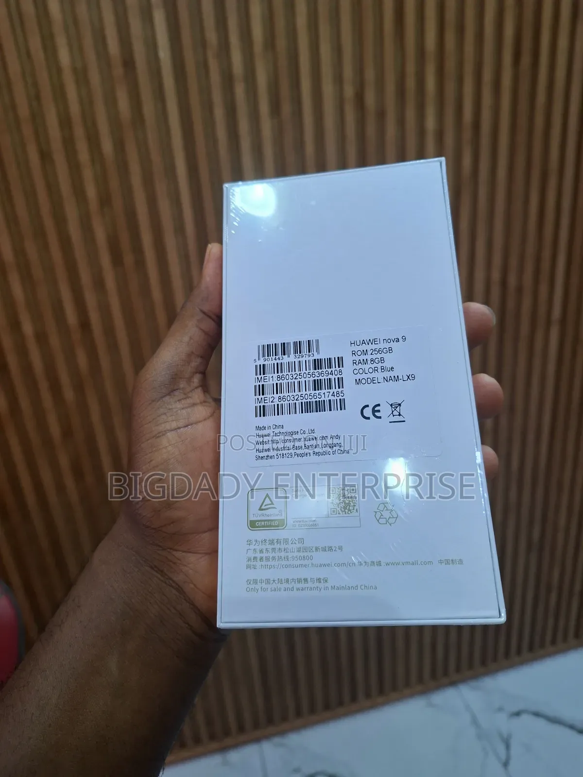 New Huawei nova 9 256 GB Black