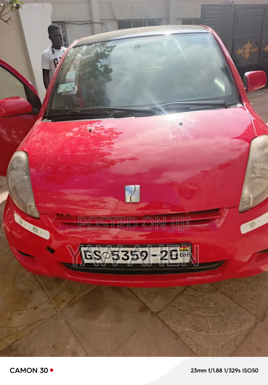 Toyota Passo 2012 Red