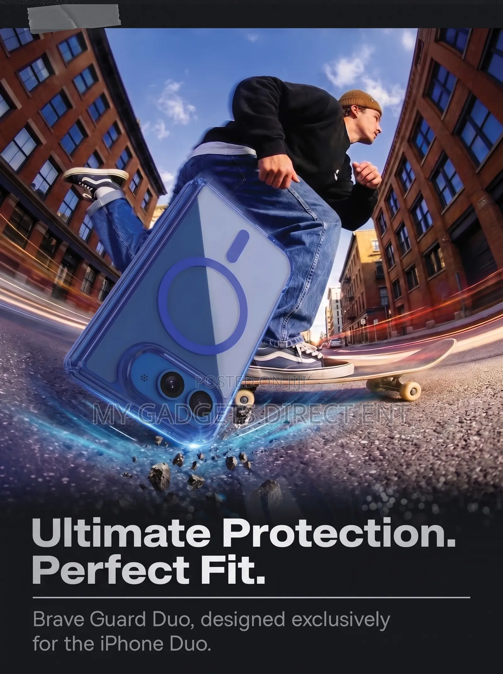 BRAVE Guard iPhone Duo Protective Case – MagSafe, 3M Drop Protection