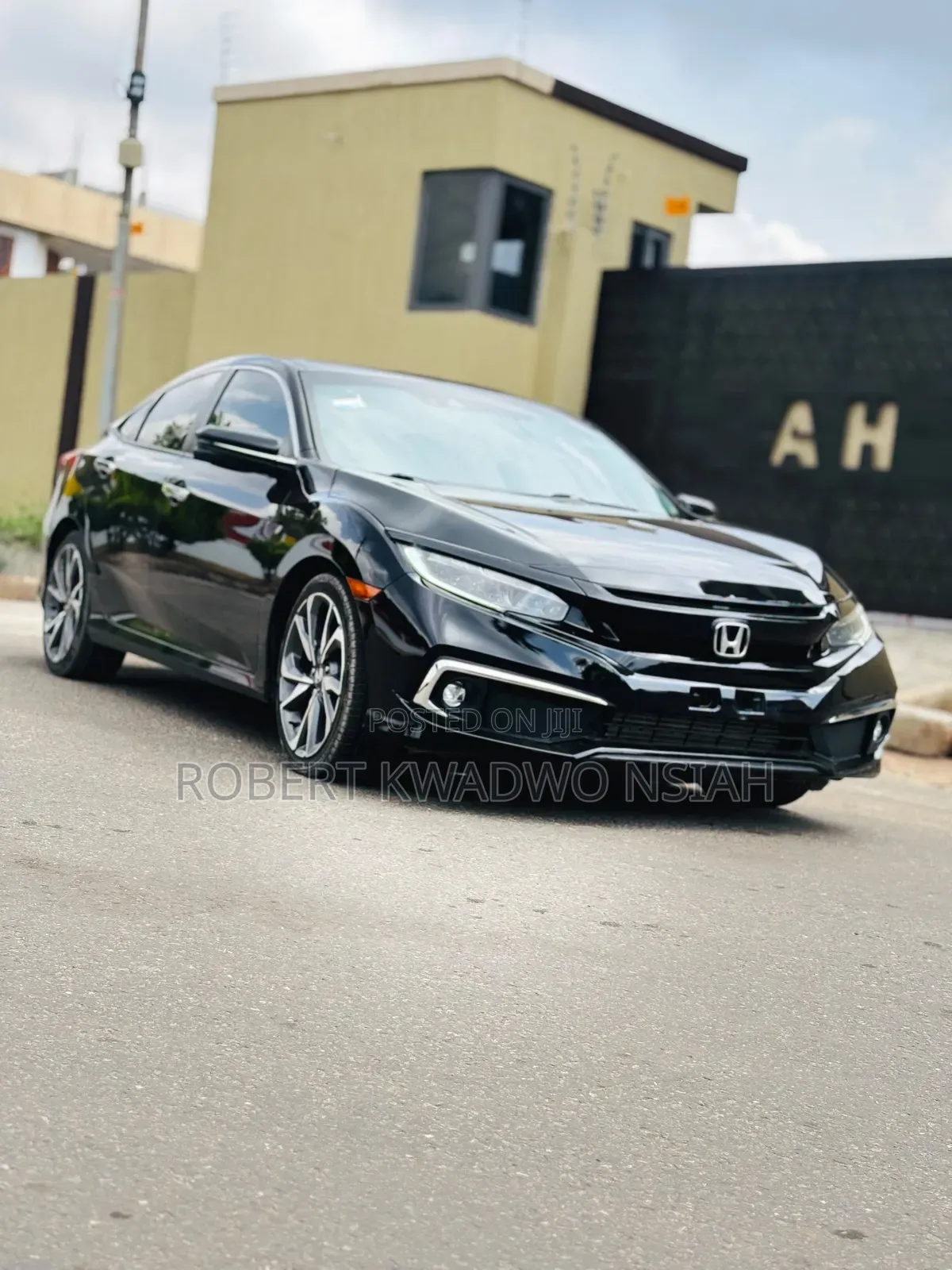 Honda Civic Touring Sedan 2019 Black
