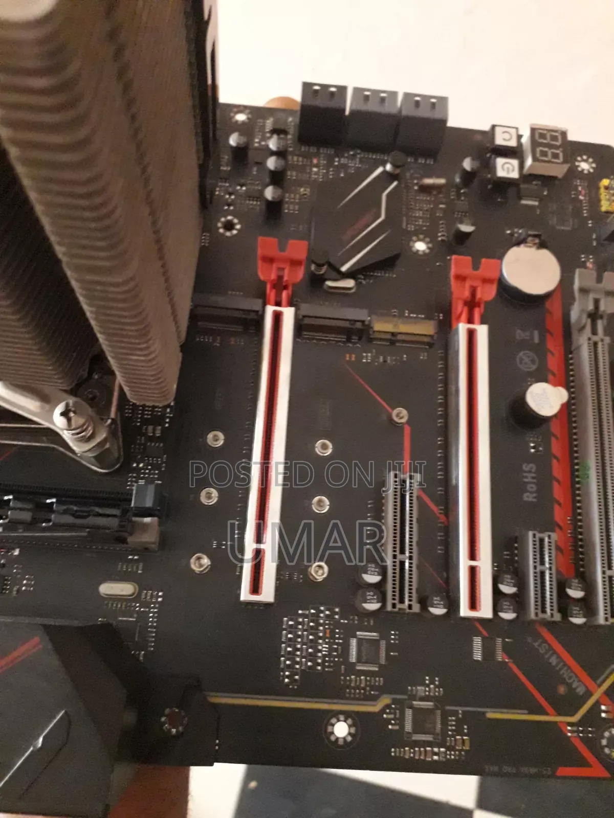 Intel Xeon I7 Motherboard + Cpu+ Cooler and Ram 16GB Ddr4