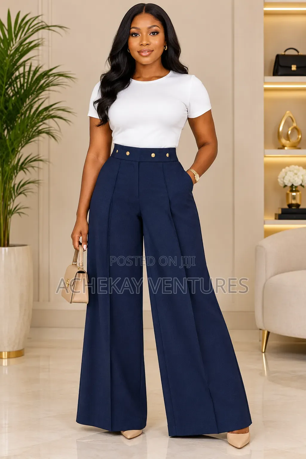Palazzo Ladies Trousers We Have Different Colours and Sizes