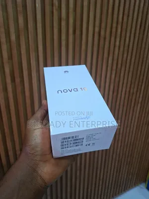 New Huawei nova 10 256 GB Black