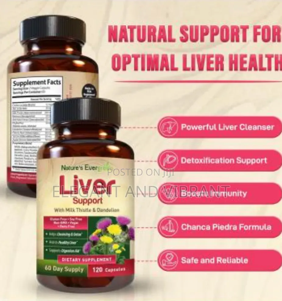 Liver Cleanse Detox & Repair| W/20+ Liver,With Milk Thistle,Ginger,
