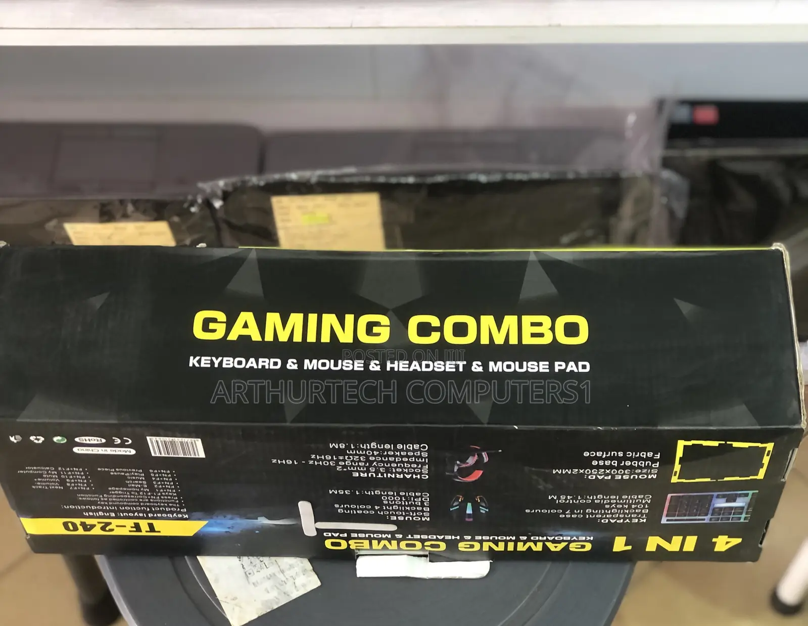 T-Wolf 240 4 in 1 Gaming Combo