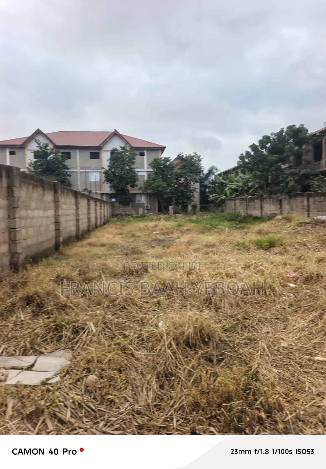 Well Demarcated Full Plain Plot of Land