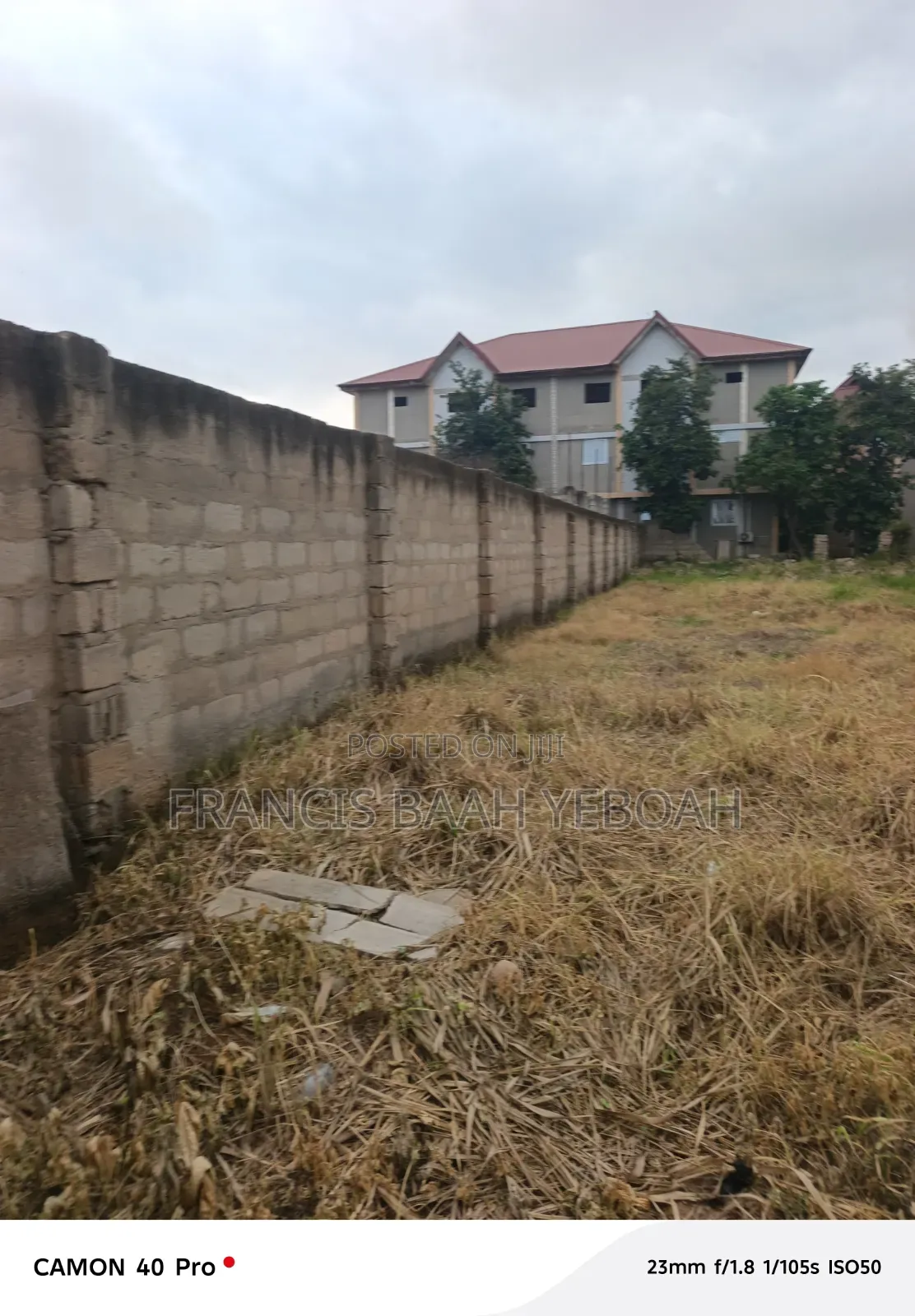 Well Demarcated Full Plain Plot of Land