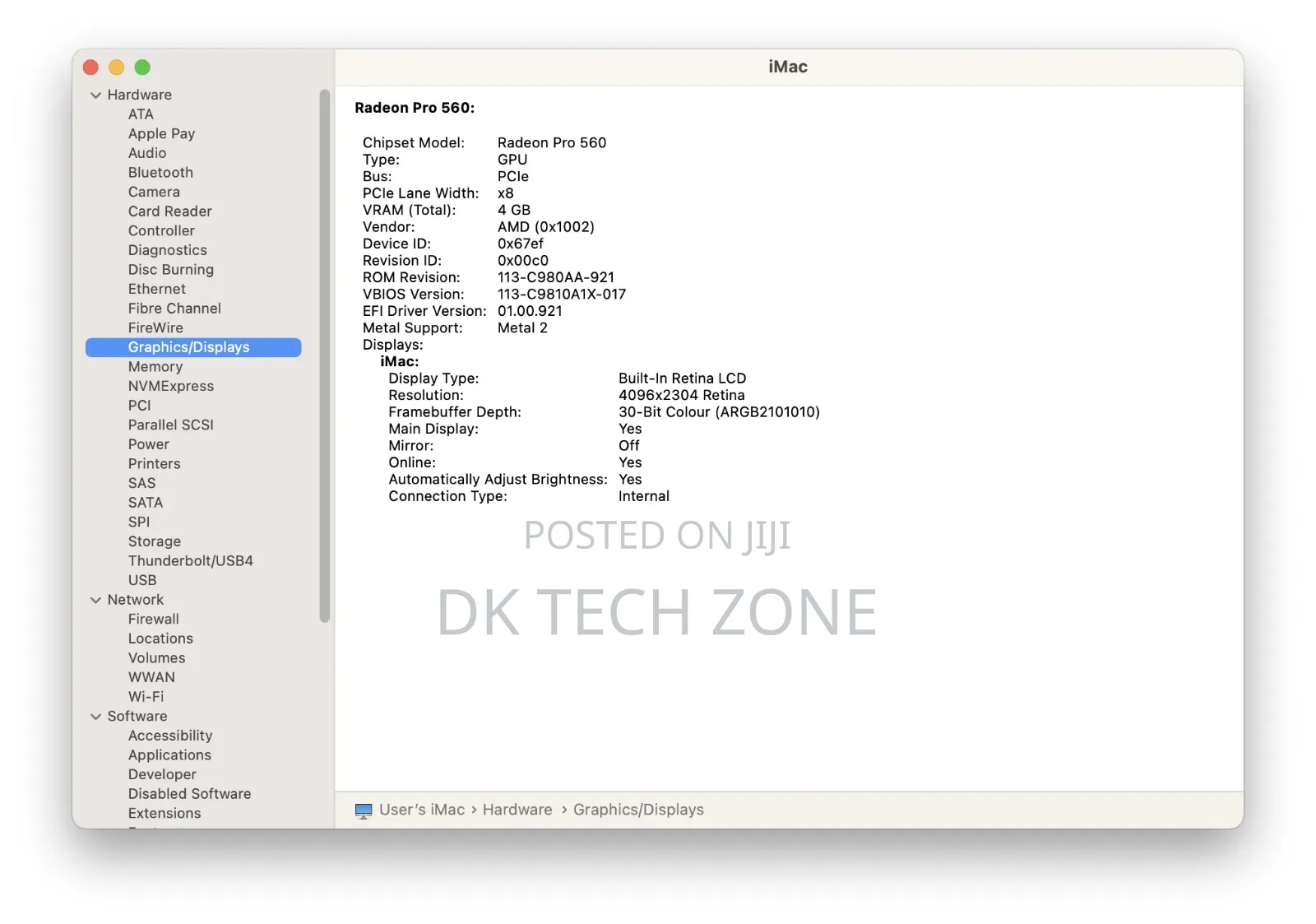 Desktop Computer Apple iMac 32GB Intel Core i7 SSD 1T