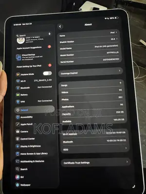 Apple iPad Air (2020) Wi-Fi 256 GB Silver