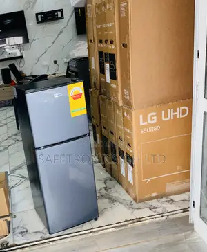 Newly Nasco Grey Nasf2-13fl 2 Doors Top Mount Fridge