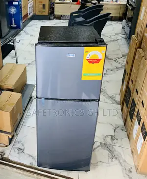 Newly Nasco Grey Nasf2-13fl 2 Doors Top Mount Fridge