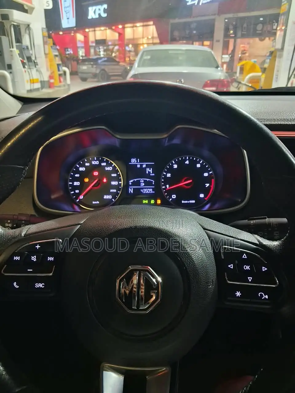 MG ZS 2020 Blue