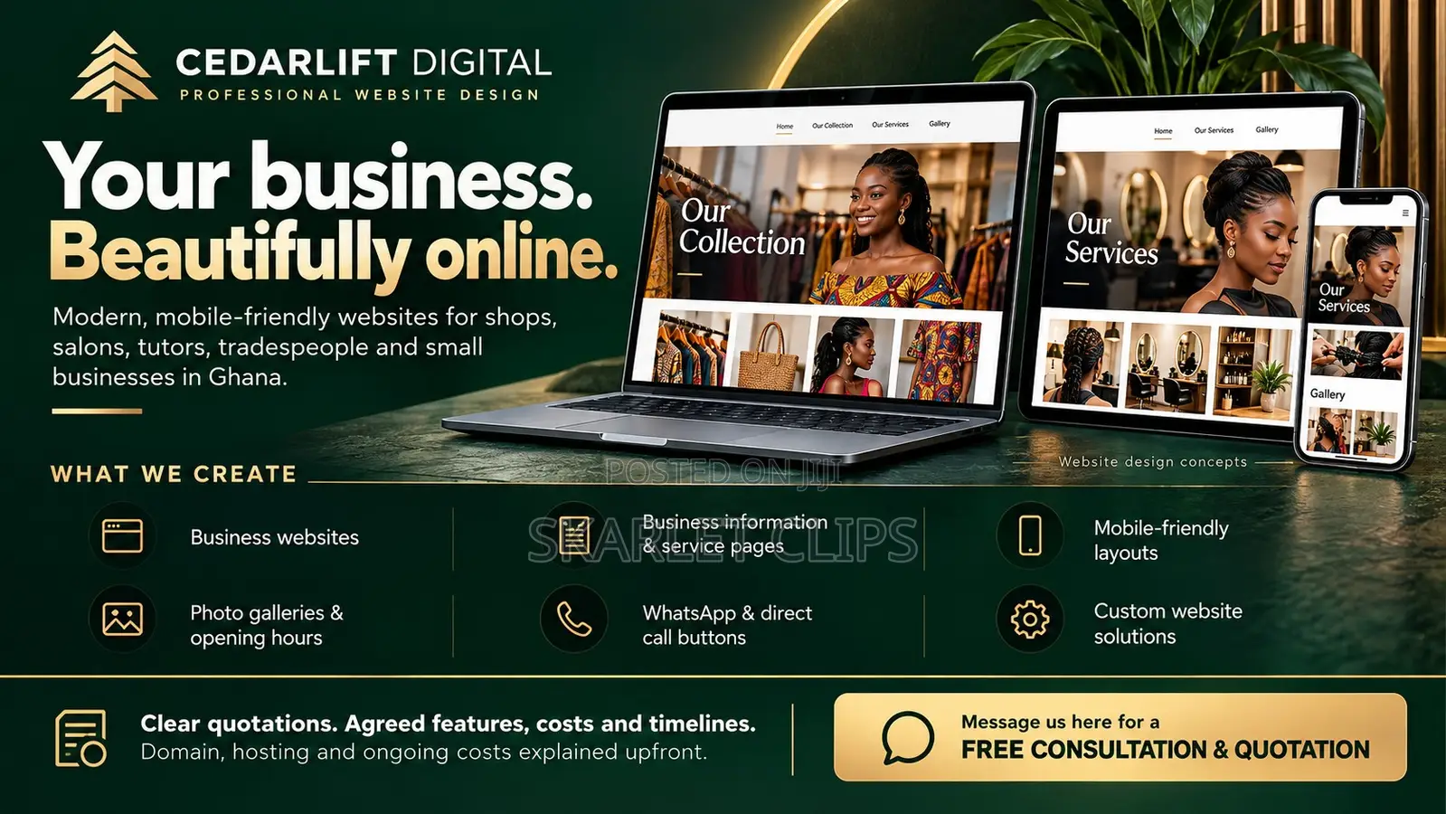 Business Website Design | CedarLift Digital