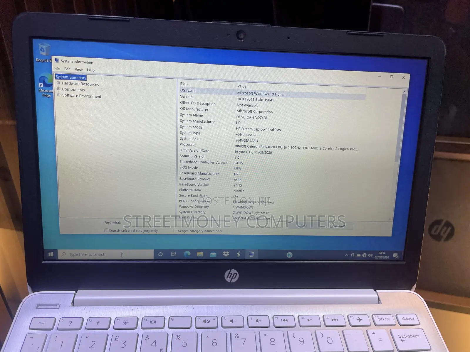 Laptop HP Stream 11-ah110hr 2GB Intel Celeron SSD 32GB