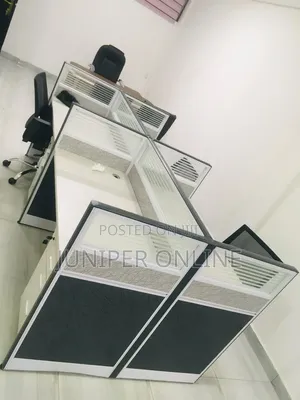 6 in 1 Workstation ( Office Furniture) Structured Cuped