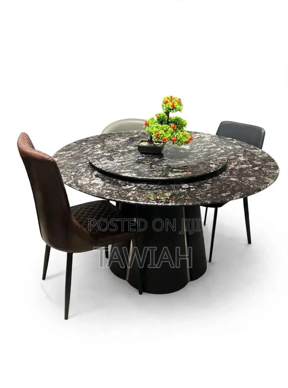Black Dining Table With 6 Chairs