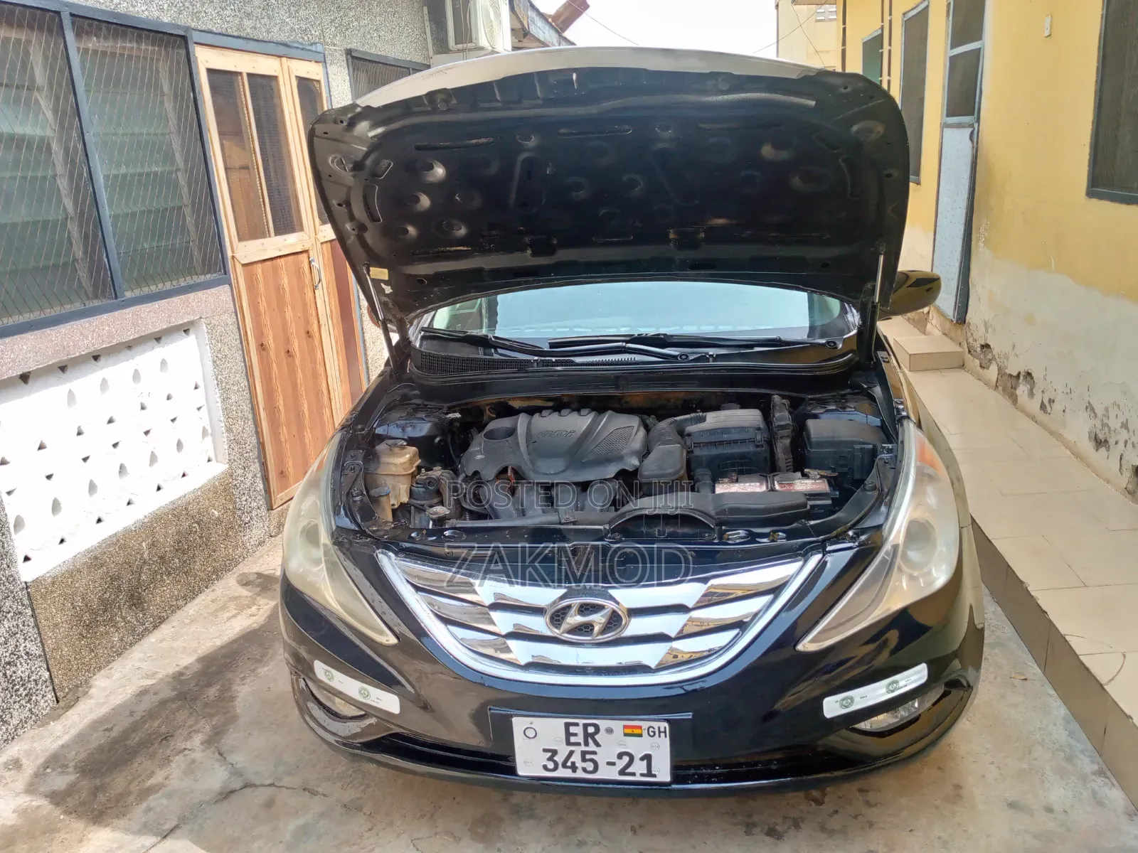 Hyundai Sonata Limited 2.0T Sedan (2.0L 4cyl 6A) 2013 Black