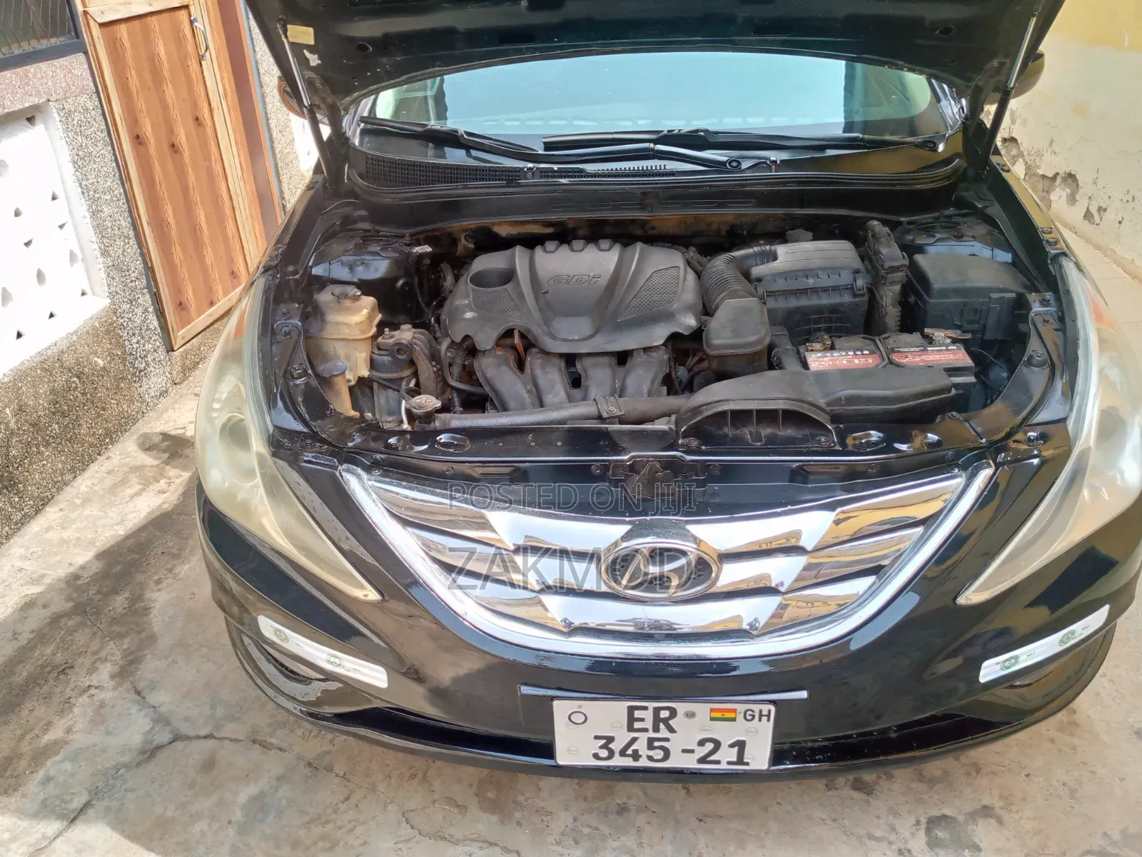 Hyundai Sonata Limited 2.0T Sedan (2.0L 4cyl 6A) 2013 Black