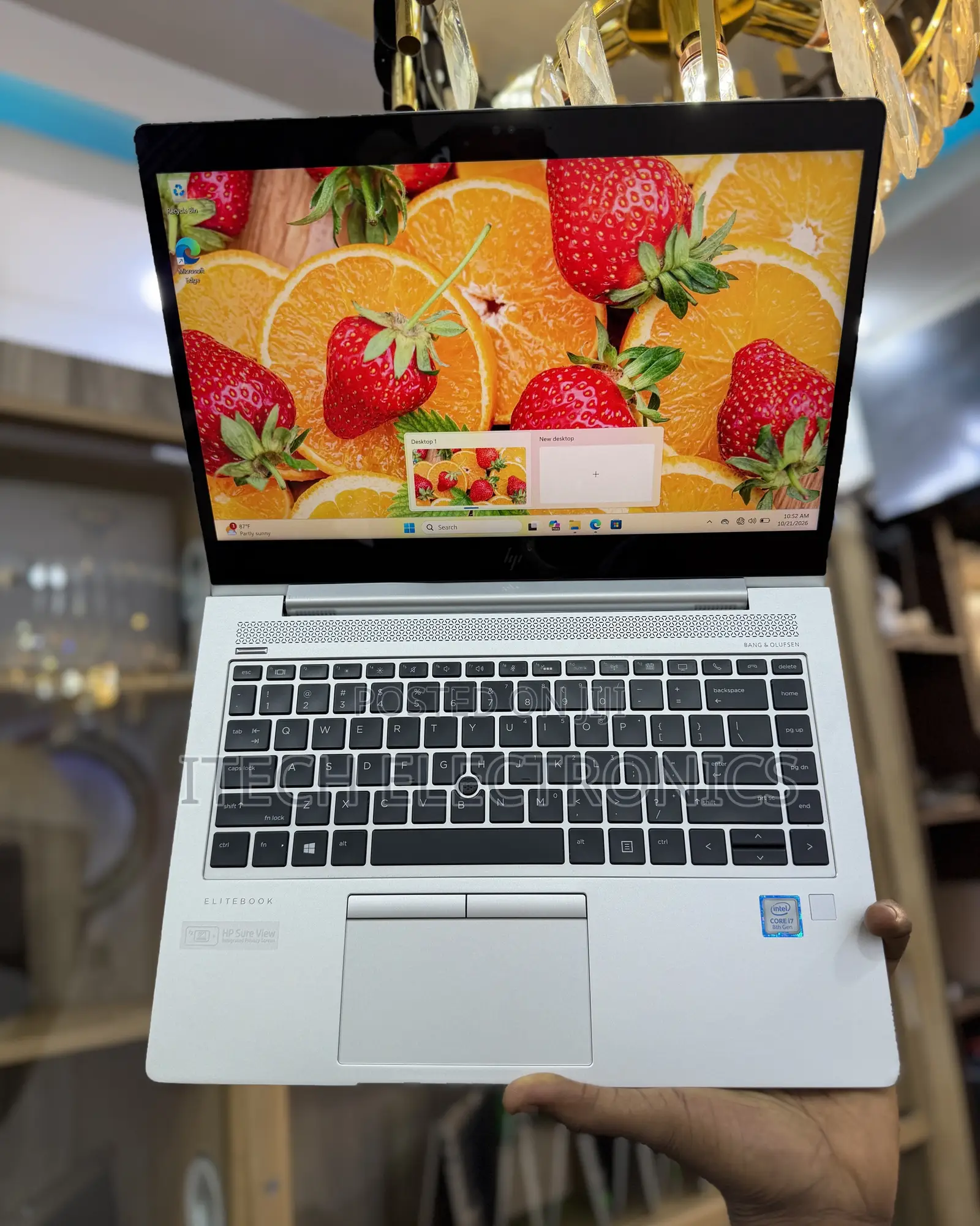 Laptop HP EliteBook 840 G6 16GB Intel Core i7 SSD 512GB
