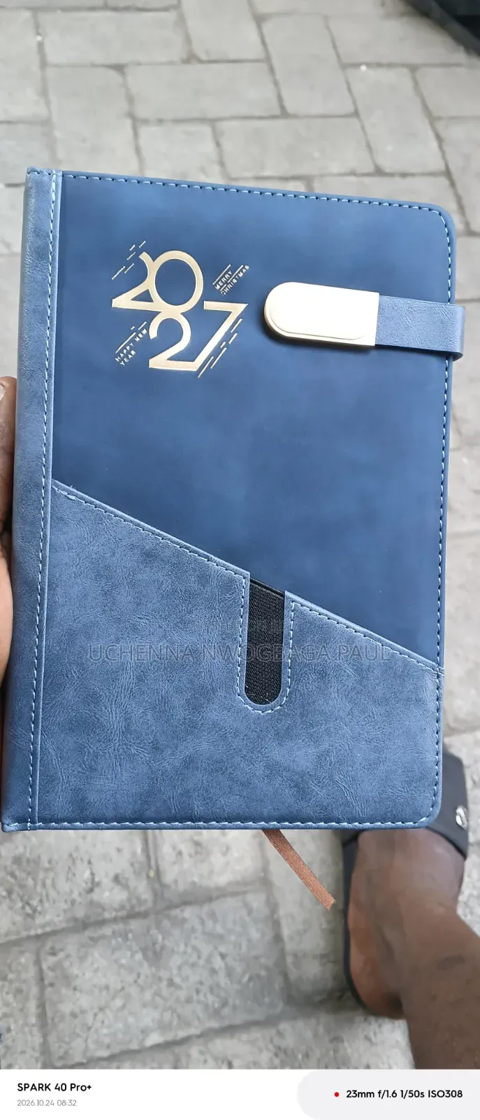 2027 Date Diary A5 Size