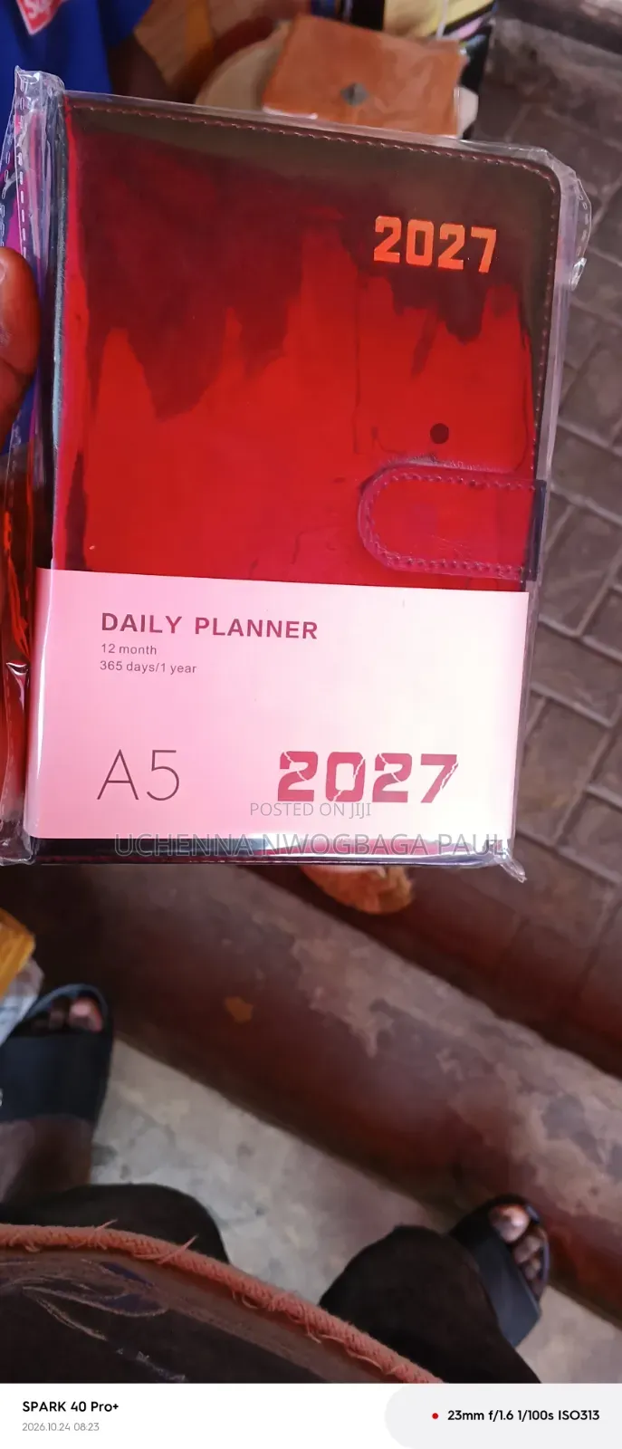 2027 Date Diary A5 Size