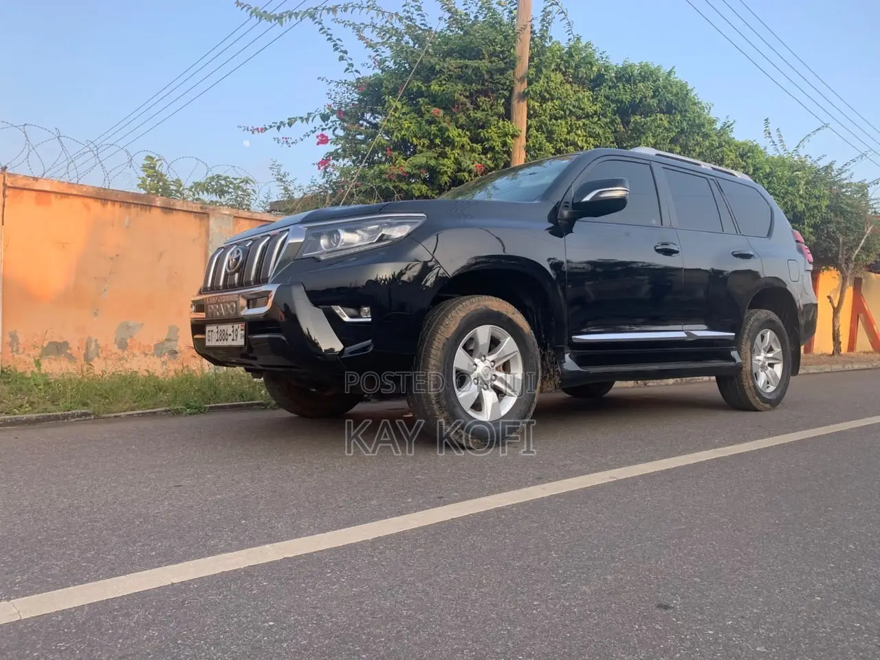 Toyota Land Cruiser Prado 2.7 2018 Black