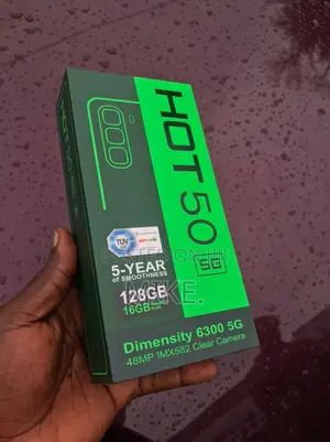 New Infinix Hot 50 128 GB Black