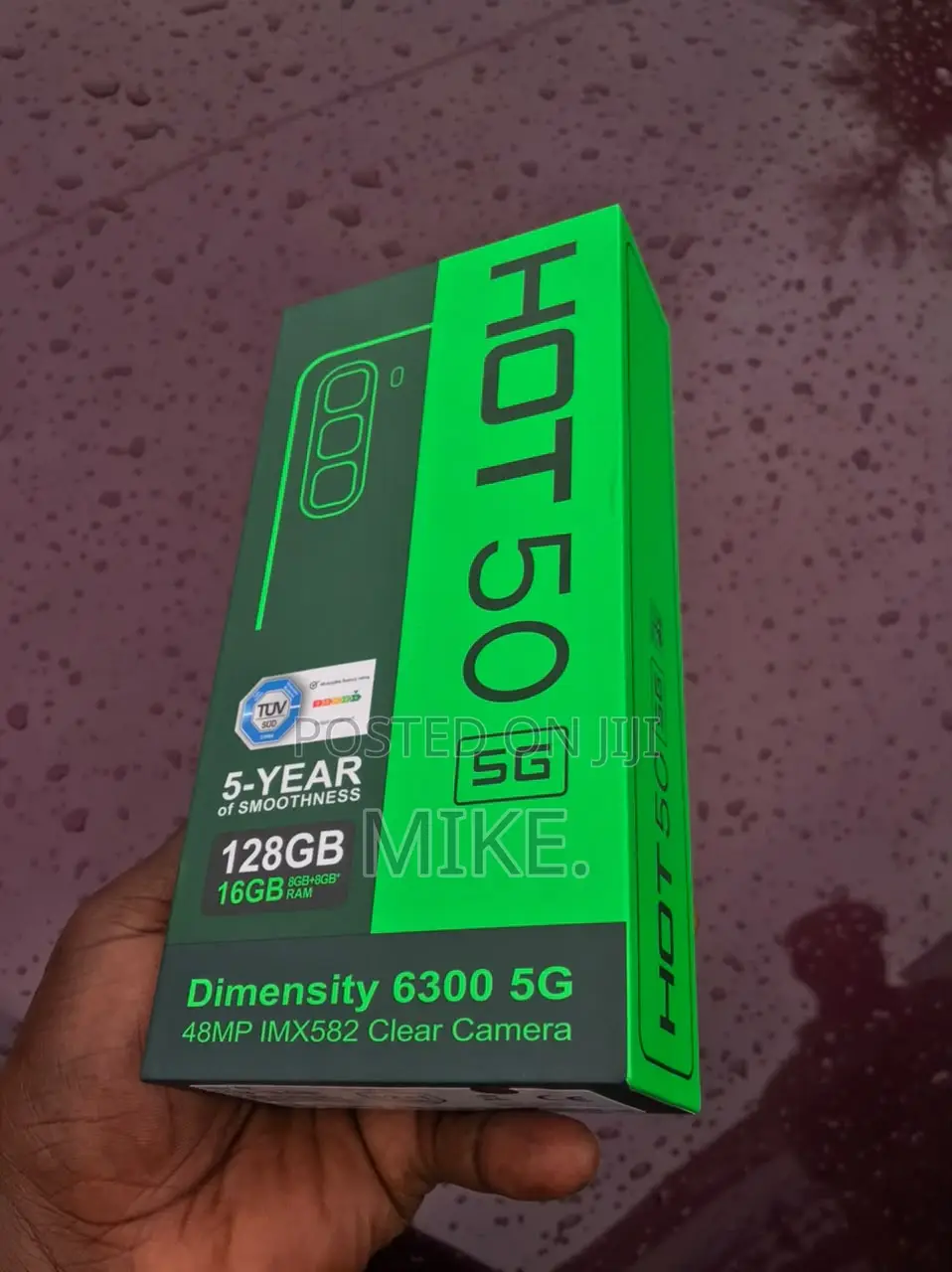 New Infinix Hot 50 128 GB Black