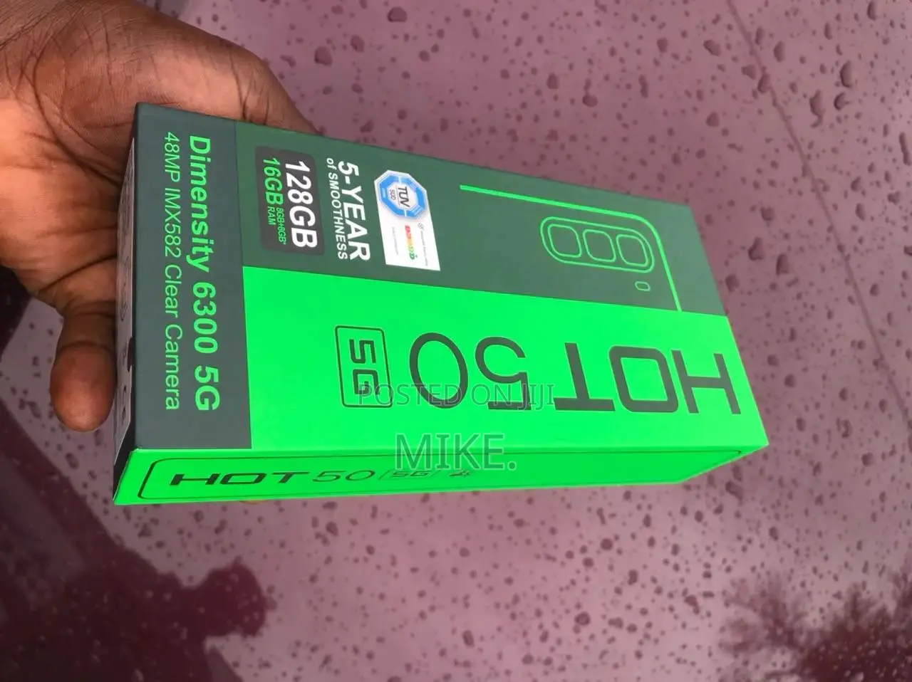 New Infinix Hot 50 128 GB Black
