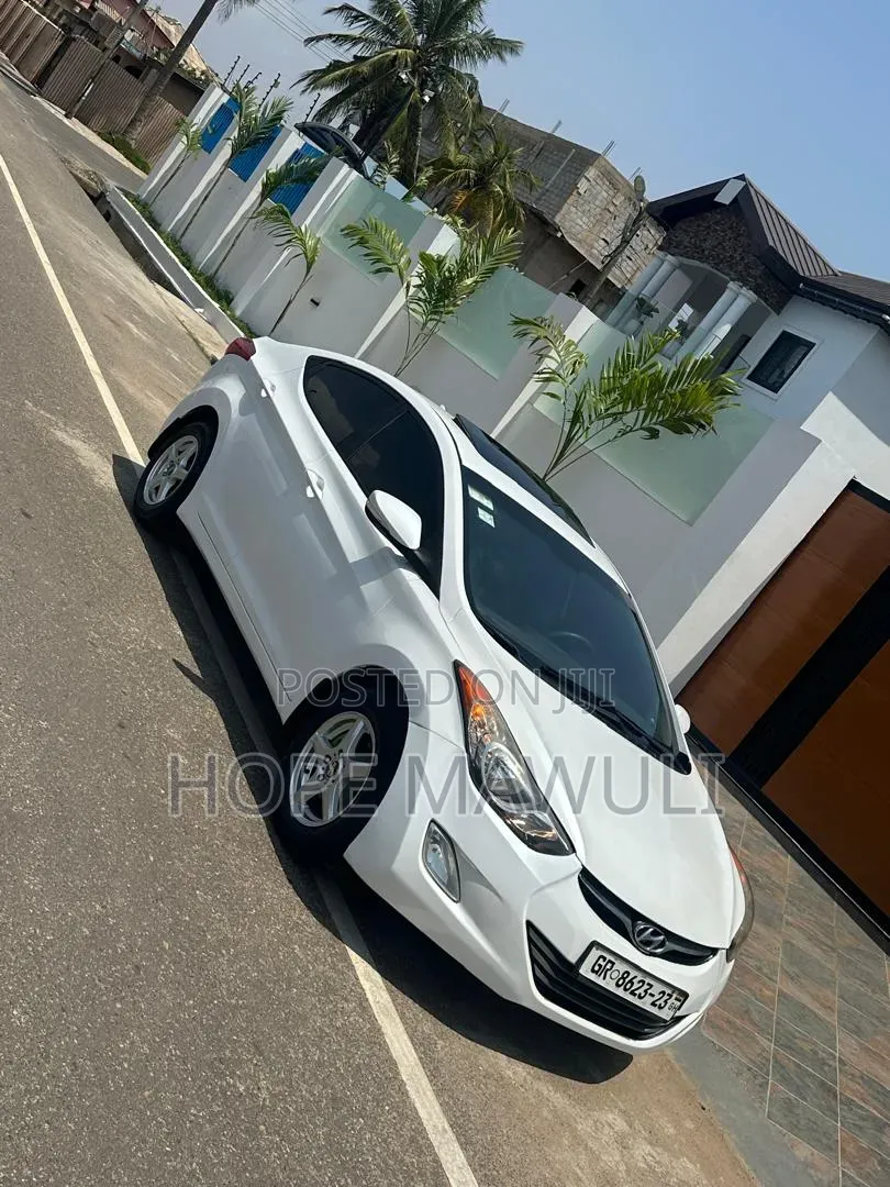 Hyundai Elantra Limited Sedan FWD (1.8L 4cyl 6A) 2013 White