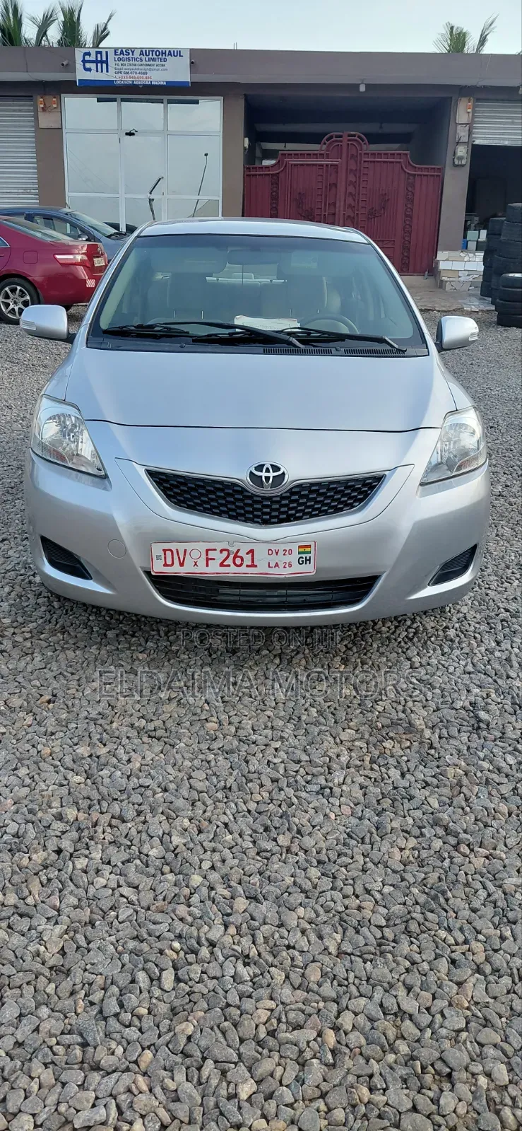 Toyota Belta 2012 Silver