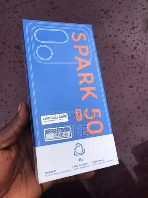 New Tecno Spark 50 Pro 256 GB Black