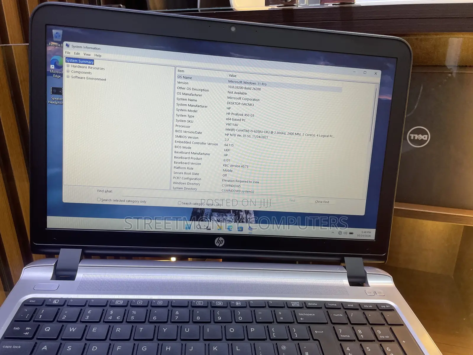 Laptop HP ProBook 450 G3 8GB Intel Core i5 SSD 256GB