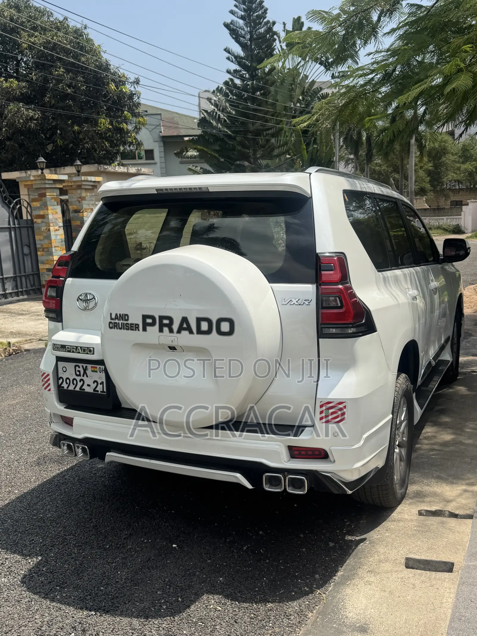 Toyota Land Cruiser Prado 2018 White