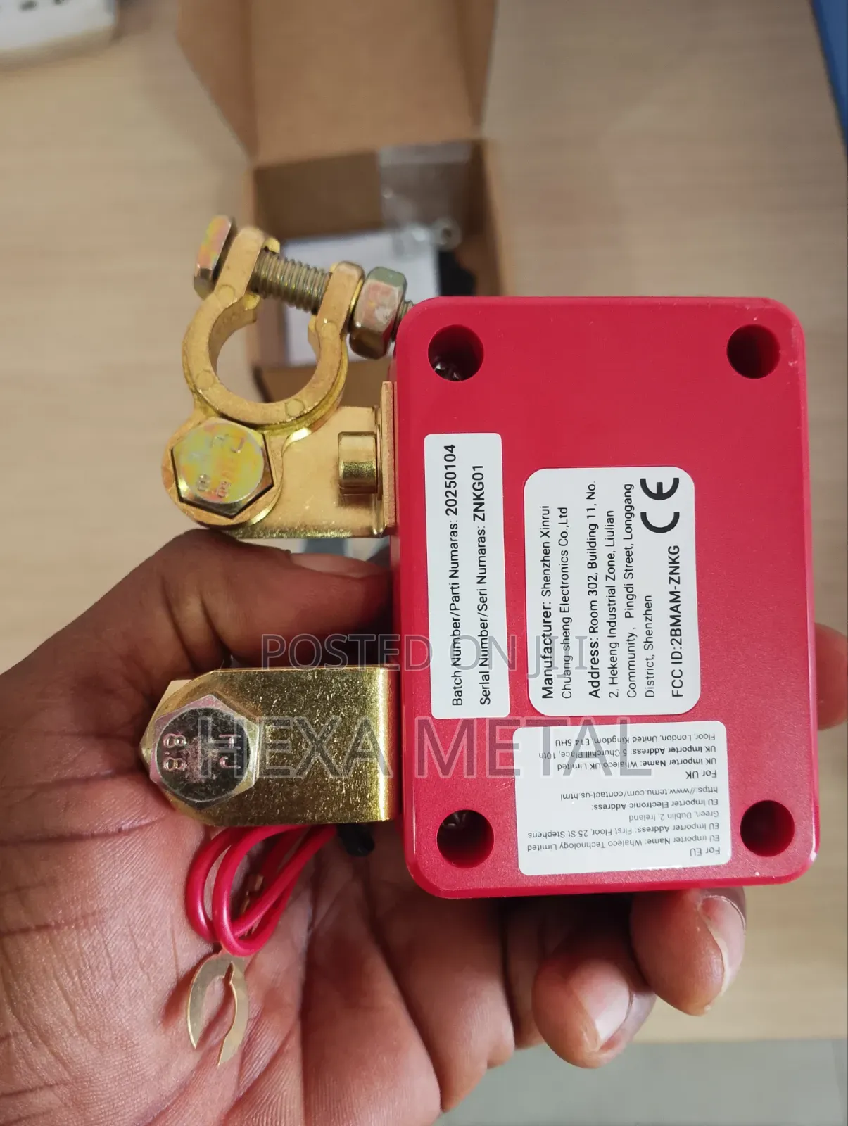 Battery Switch Off