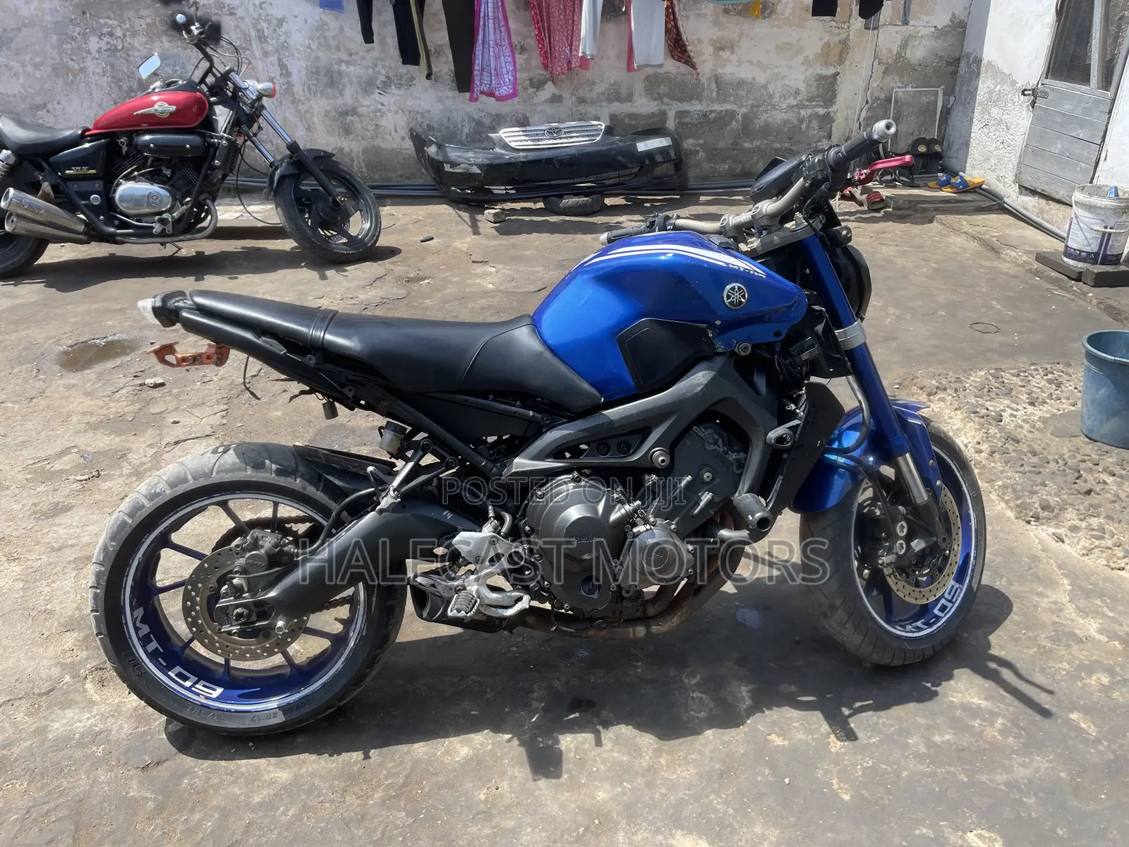 Yamaha MT-09 2017 Blue