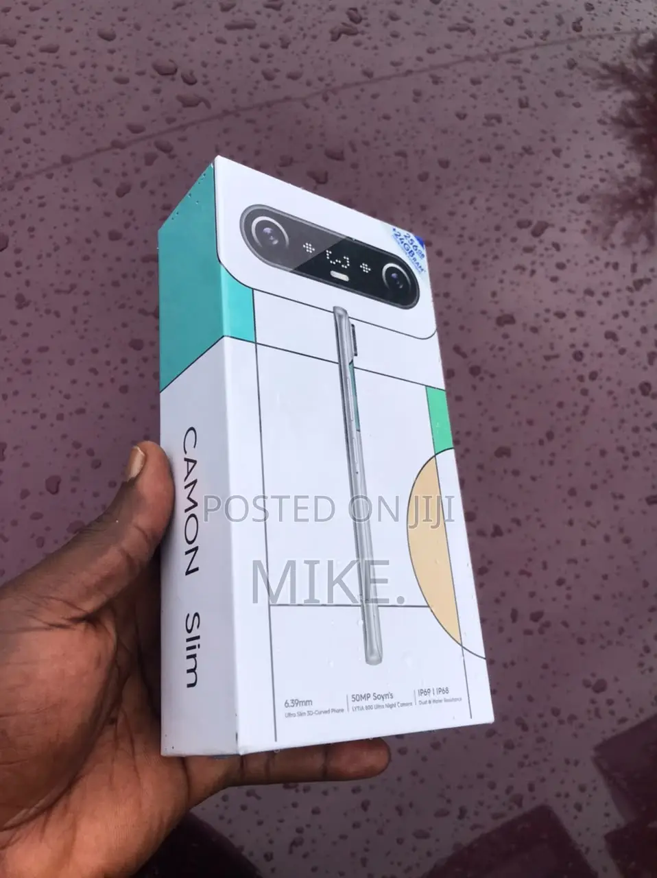 New Tecno Camon Slim 256 GB Black