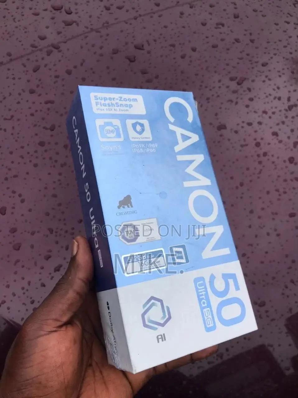 New Tecno Camon 50 Ultra 512 GB Black