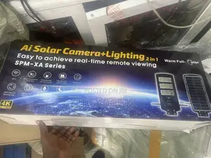 Ai Solar Camera + Light 2-in-1 SPM-XA 4K Wi-Fi – Brand New