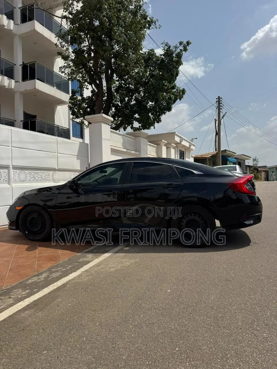 Honda Civic LX Sedan 2019 Black